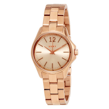 Eldridge Grey Dial Rose Gold-tone Ladies Watch NY2524