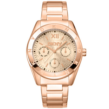 DKNY Fashion Pink Dial Ladies Watch DK1L015M0015  display picture 2