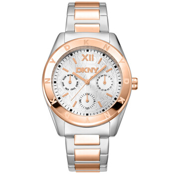 DKNY Fashion Rose Gold-tone Dial Ladies Watch DK1L015M0045  display picture 3