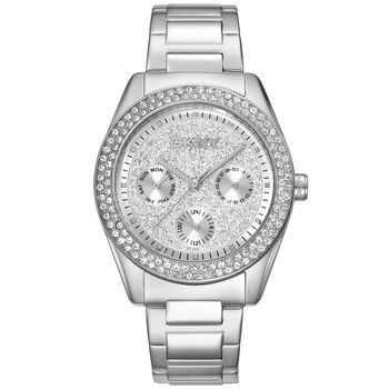 Fashion Silver-tone Dial Ladies Watch DK1L078M0015
