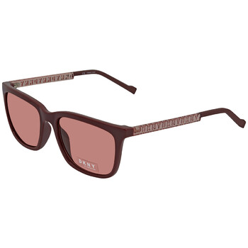 Ladies Red Rectangular Sunglasses NY510S 605 55