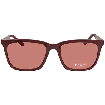 Ladies Red Rectangular Sunglasses NY510S 605 55