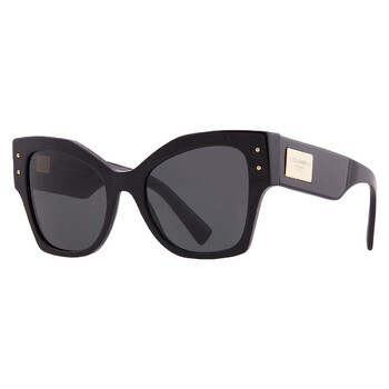Dark Grey Butterfly Ladies Sunglasses DG4478 501/87 53