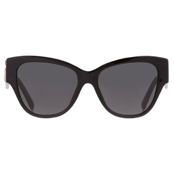Dark Grey Cat Eye Ladies Sunglasses DG4449 501/87 54