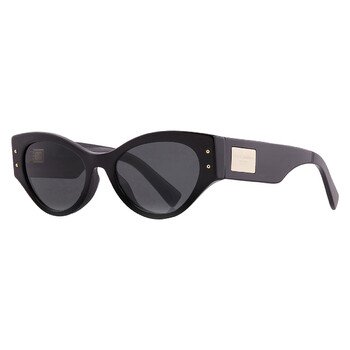 Dark Grey Cat Eye Ladies Sunglasses DG4480F 501/87 53