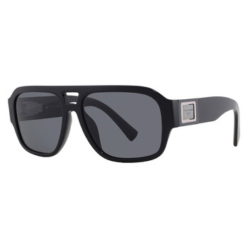 Dark Grey Pilot Men's Sunglasses DG4506 501/87 58
