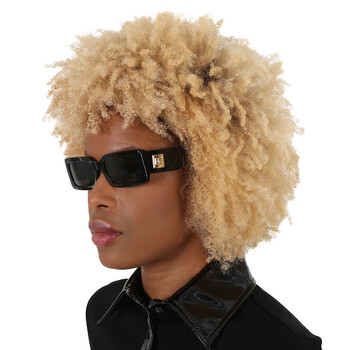 Dark Grey Rectangular Ladies Sunglasses DG4416 501/87 53