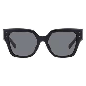 Dark Grey Square Ladies Sunglasses DG4471F 501/87 52