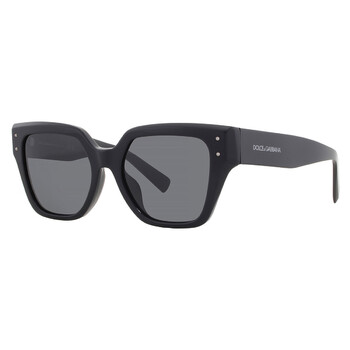 Dark Grey Square Ladies Sunglasses DG4471F 501/87 52