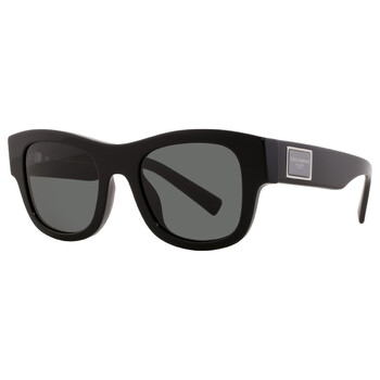 Dark Grey Square Men's Sunglasses DG4509 501/87 50