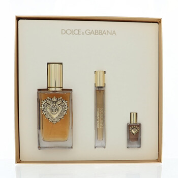 Dolce & Gabbana Ladies Q 3pcs EDP Gift Set Fragrances