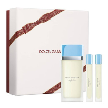 Ladies Light Blue 3pcs EDT Gift Set Fragrances 8056669922247