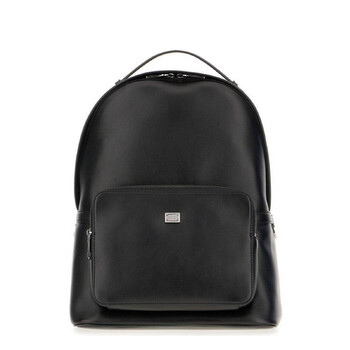 Dolce & Gabbana Black Leather Backpack BM2385AV956_80999