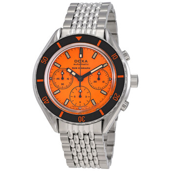 SUB 200 C-GRAPH Professional Chronograph Automatic Orange Dial Men's Watch 798.10.351.10