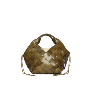 Botteghe Leather Bag 8108KAKI