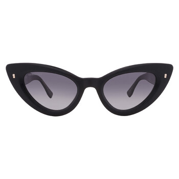 Dior MISSDIOR B4U CD40105U 01V Black Sunglasses with Cat-Eye Design 490$ Dior MISSDIOR B4U Blue Cat Eye Ladies Sunglasses CD40105U  main image 2