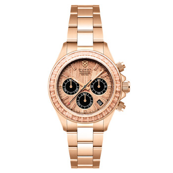 Accelero Meteorite Chronograph Rose Gold-tone Dial Men's Watch DX-2071-44