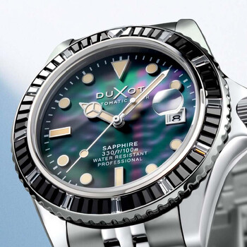 Atlantica 40 Rainbow Automatic Black Dial Men's Watch DX-2077-11