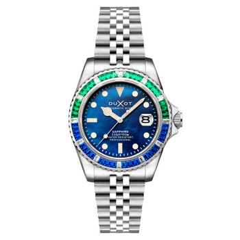 Duxot Atlantica 40 Automatic Black Dial Men display picture 3
