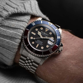 Atlantica Diver Automatic Black Dial Men's Watch DX-2057-11