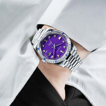 Serenata Purple Dial Men's Watch DX-2058-DD