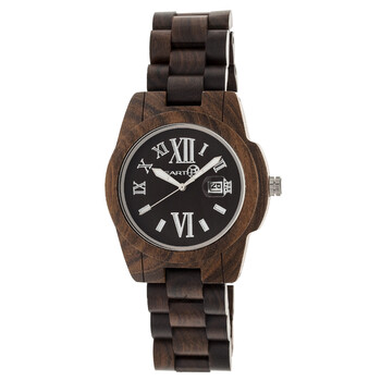 Heartwood Eco-Friendly Dark Brown Wood Heartwood Unisex Watch EW1502 Heartwood Eco-Friendly Dark Brown Wood Heartwood Unisex Watch EW1502