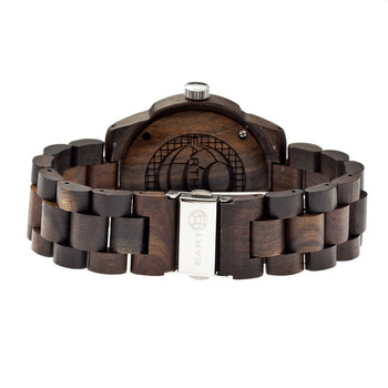 Heartwood Eco-Friendly Dark Brown Wood Heartwood Unisex Watch EW1502