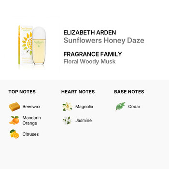 Ladies Sunflowers Honey Daze EDT Spray 3.4 oz Fragrances 085805256364
