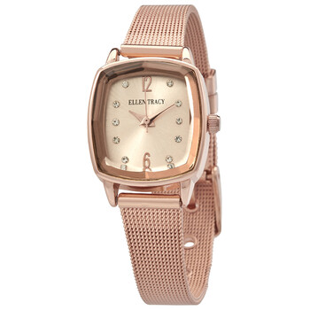 Quartz Rose Dial Ladies Watch ET5188RG
