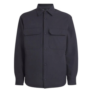 Hugo Boss Long Sleeve Zip-Up Overshirt, Size X-Small