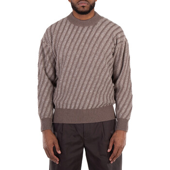 Crew-Neck Jacquard Sweater 6R1MV6-1M08Z-F1C5