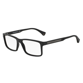 Demo Rectangular Men's Eyeglasses EA3038 5063 54