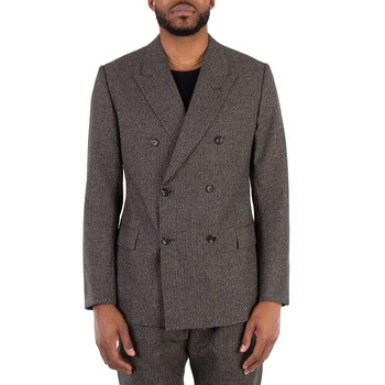 ジャケット THOM BROWNE 'Fun-Mix' blazer Thom Browne Unconstructed Funmix Wool Blazer | Grey | FARFETCH