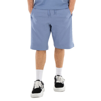Maison Kitsune Bold Fox Head Patch Drawstring Shorts, Size X