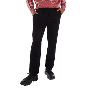 Sacai Men's Purple Suiting Pants With Belt, Brand Size 1