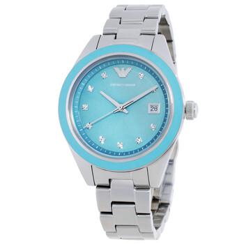 Emporio Armani Mario Automatic Green Dial Men's Watch AR60053
