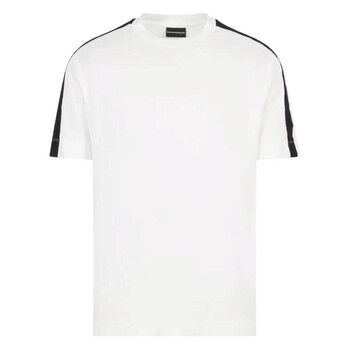 FENDI｜ (FF jersey t-shirt (FY1257 APM4 F0QA0)) Fendi Crew Neck Cotton T-Shirt, Size Medium FY1257-APM4