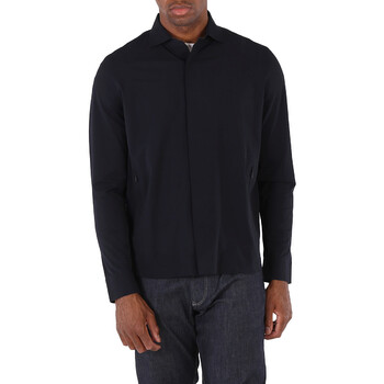 Emporio Armani Men's Black Long Sleeve Travel Shirt, Size XX-Large