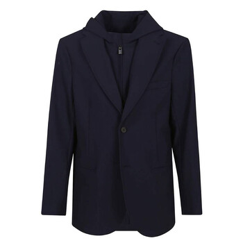 Emporio Armani Men's Single-Breasted Jacket, Brand Size 48 ( US