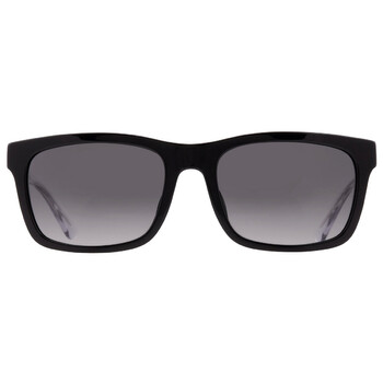 Polarized Grey Gradient Rectangular Men's Sunglasses EA4224F 5017T3 58