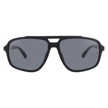 Polarized Grey Navigator Men's Sunglasses EA4236U 5001T3 59 Polarized Grey Navigator Men's Sunglasses EA4236U 5001T3 59