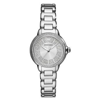 emporio armani men's ar1808 dress silver watch Emporio Armani Men's AR1808 Dress Silver Watch