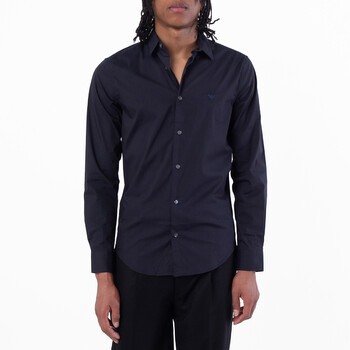 Emporio Armani Stretch Nylon-Blend Shirt, Size Small 8N1C09-1NI9Z
