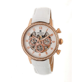 Beatrice Automatic Crystal White Dial Ladies Watch EMPEM2005 Beatrice Automatic Crystal White Dial Ladies Watch EMPEM2005
