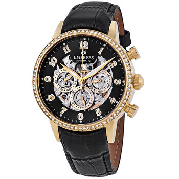 Beatrice Black Skeleton Dial Ladies Watch EM2004 Beatrice Black Skeleton Dial Ladies Watch EM2004
