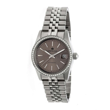 Constance Automatic Pewter Sunray Dial Ladies Watch EM1503