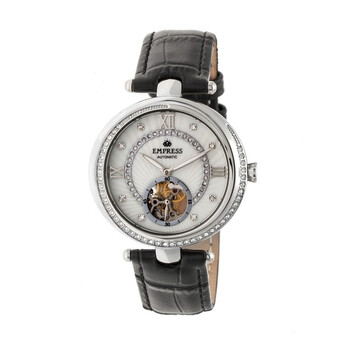 Stella Silver Semi-Skeleton Dial Silver-tone Case Automatic Ladies Watch EM2101 Stella Silver Semi-Skeleton Dial Silver-tone Case Automatic Ladies Watch EM2101