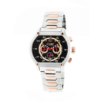 Dash Chronograph Black Dial Two-tone Men's Watch E701 Dash Chronograph Black Dial Two-tone Men's Watch E701