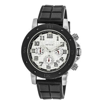 Tritium Arciform Chronograph Silver Dial Men's Watch ET411