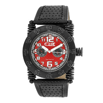 Tritium Coil Red Dial Men's Watch ET102